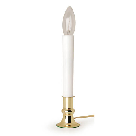 candle electric lamp window sensor candlestick celebrate brass inch candles michaels base plated windows zoom automatic welcome darice