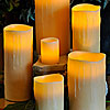 Flameless LED candles with automatic timer