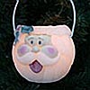 Santa Flameless Tealight  Ornament