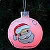 Santa Clause Flameless Color Changing Ornament