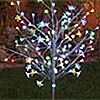 Color Changing Silver Blossom Tree - 90 LED Adj Height
