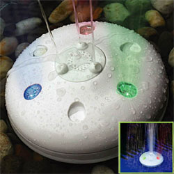 Floating Outdoor Pool Pond - 2 Spray Fountain