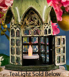 Pickford Metal Lantern With Beveled Glass - additional view
