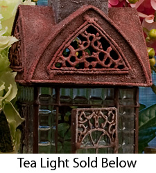 Manchester Metal Lantern With Beveled Glass - additional view