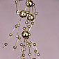 Gold Beaded Pearl Garland - 5 Feet