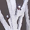 Battery Operated 20 Inch Winter Snow Branch - 40 LED with Timer