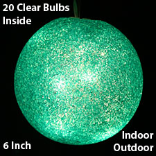 Green Hanging 6 Inch Christmas Ornament