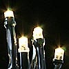 Battery LED Rice Lights 20 Warm White - Green Wire