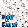 Diamond Ice 2000 pcs Half Karat Sparkling Table Scatter