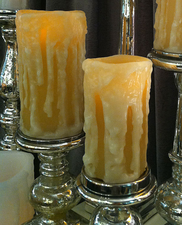 Remote Ready Amazing Flameless Candle Heavy Drip 3x6 Triple Timer Buy Now