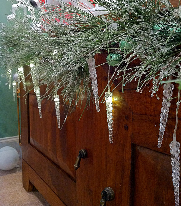 battery operated led icicle string lights 5 feet buy now