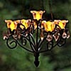 Anywhere Kami Chandelier with 4 and 8 Hour Timer