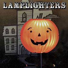 Lamplighters Outdoor Lamp Post Globe - Pumpkin