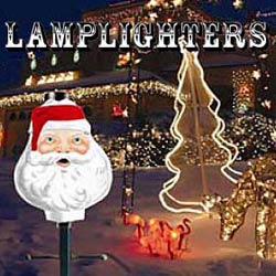 Lamplighters Outdoor Lamp Post Globe - Santa