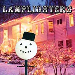Lamplighters Outdoor Lamp Post Globe - Snowman