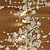 5 Foot Irridesent Crystal Bead Garland - 20 White LED'S