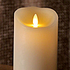 Luminara Ivory Candle Battery Operated 3.5 x 5 with Timer