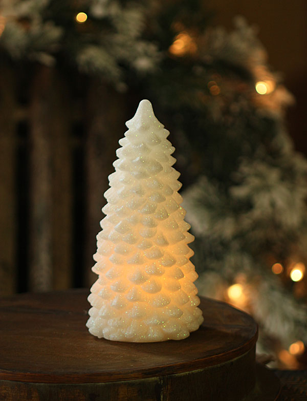 8 inch flameless led white iridescent glitter christmas 8 inch flameless led white iridescent glitter christmas