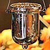 Hannging Mercury Glass Tea Candle Holder