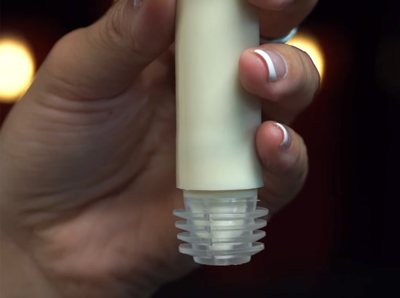 Mirage 2 Pack 9 Inch Cream Battery Operated Tapers Candles Timer