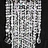 Crystal Multi Diamond Cut  Chandelier - 42.5 Inch Long