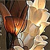 Natural Elements Thai Lotus Lighted Floral Arrangement