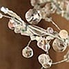 Battery Operated Warm White LED Tabletop Crystal Tree