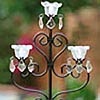 Battery Operated Triple Flame Flickering Candelabra