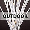 Twinkling Outdoor Warm White LED Branch 60 LED