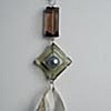 7.5 Inch Decorative Acrylic Pendant - Teardrop Dangle