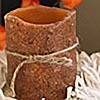 Butterscotch Primitive 3x4 Battery Operated Candle