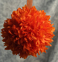 Orange Ball Flower