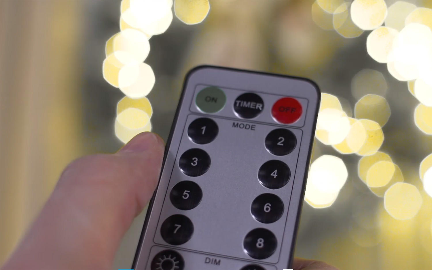 44 Foot Christmas Cluster Lights with 1300 Multi Color LED Garland