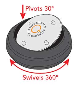 Battery Powered LED Puck Light (Set of 3) - additional view
