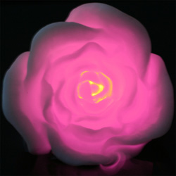 Battery Operated Water Activated Rose - Pink - additional view