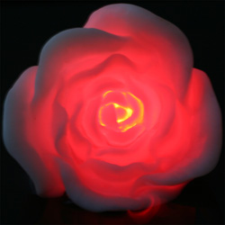 Battery Operated Water Activated Rose - Red - additional view