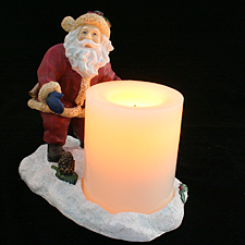 7 Inch Santa Hand-Painted 4