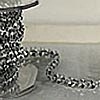 Rhinestone Mesh 30 Feet Single Row - Silver Mesh