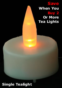 Tea Lights - Single - Battery Powered