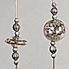 Antique Silver Mercury Garland - 6 Foot