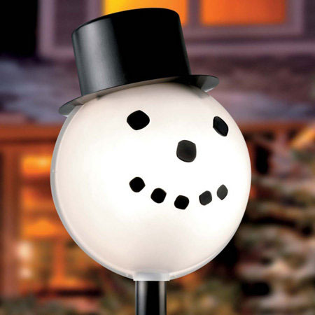 Lamplighters Outdoor Lamp Post Globe Snowman Lamplighters Outdoor Lamp Post Globe Snowman
