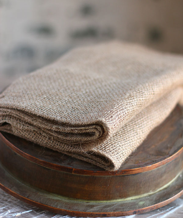 60 x 60 Inch Burlap Table Topper Wholesale Natural Jute Buy Now