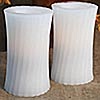 Battery Operated Fluted Hourglass  Set of 2 with Timer