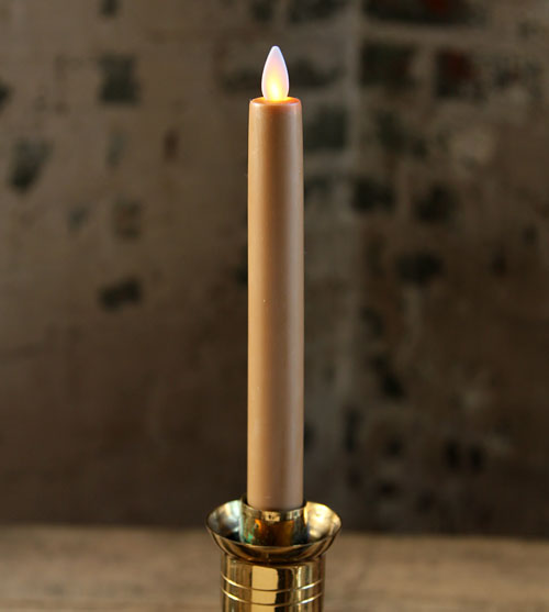 battery operated candles 8 inch taupe moving battery operated taper candle battery operated candles 8 inch taupe moving battery operated taper candle