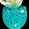 teal water gel deco beads