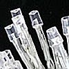 Battery 5MM LED Mini Lights 20 Warm White Clear Wire