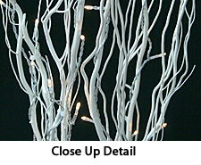 Lighted Twig Branch With 50 Tiny Rice Lights - additional view