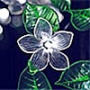 White LED Cherry Blossom Tree 90 Flowers with Foliage