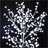 White LED Cherry Tree  208 Acrylic Flowers - 9 Feet Tall
