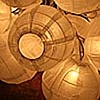 White Globe Electric String Light - 10 Lanterns